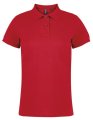 Dames Polo Asquith & Fox Classic Fit  Rood